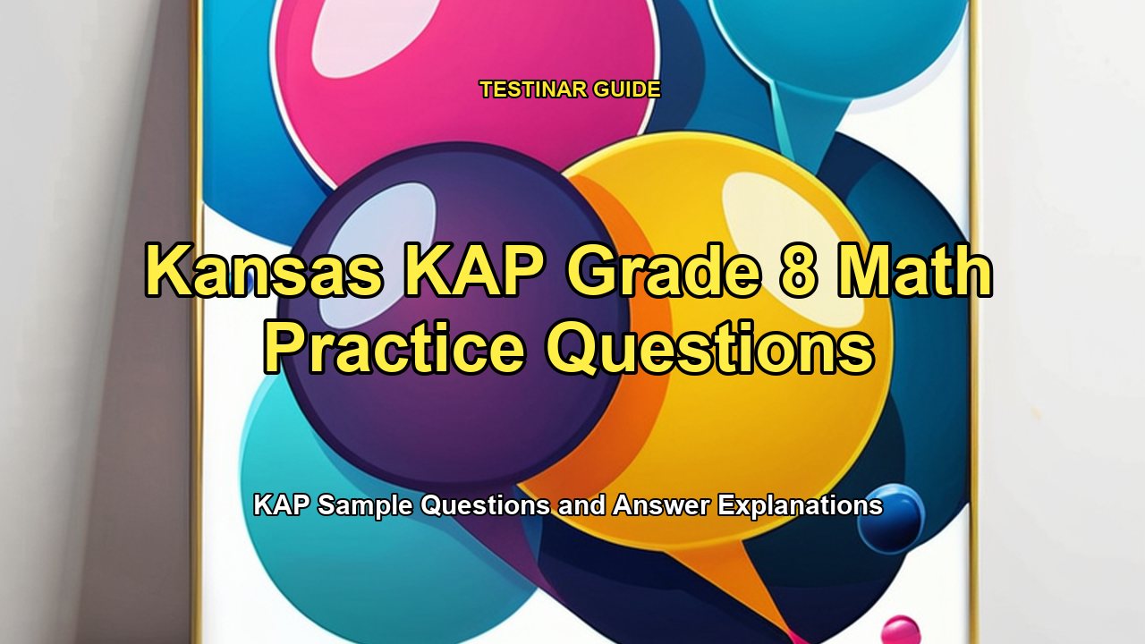 Kansas KAP Grade 8 Math Practice Questions
