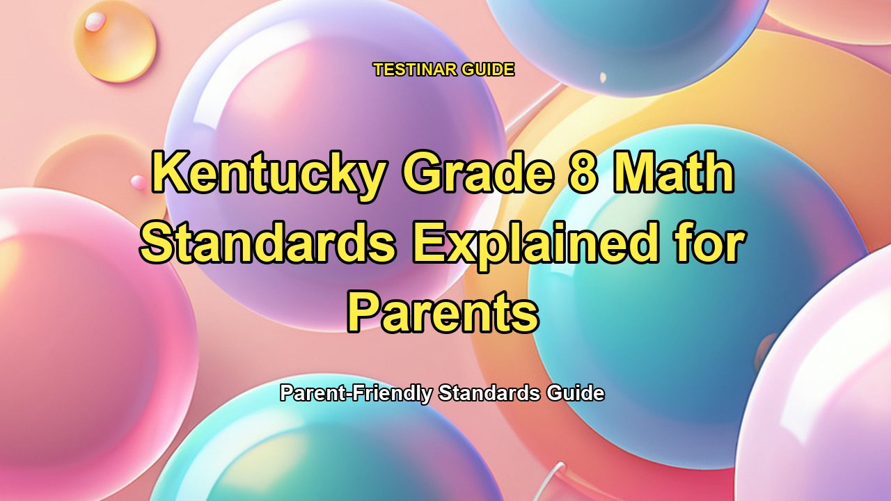 Kentucky Grade 8 Math Standards Explained for Parents