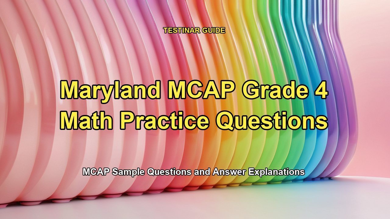 Maryland MCAP Grade 4 Math Practice Questions