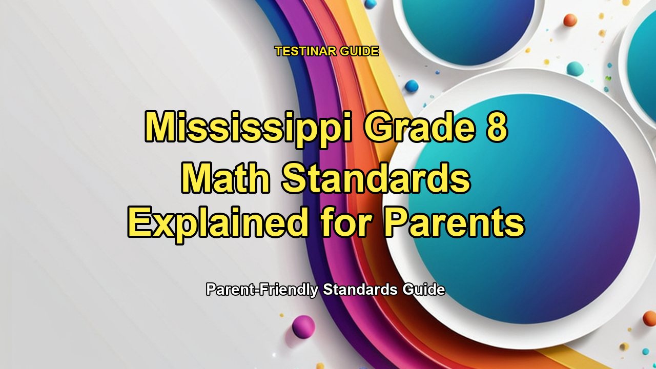 Mississippi Grade 8 Math Standards Explained for Parents