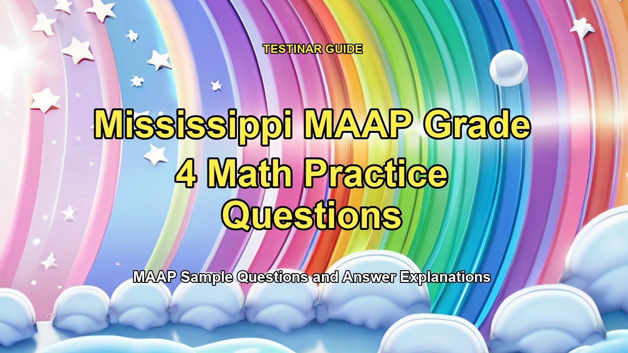 Mississippi MAAP Grade 4 Math Practice Questions