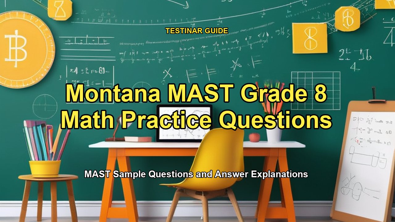 Montana MAST Grade 8 Math Practice Questions