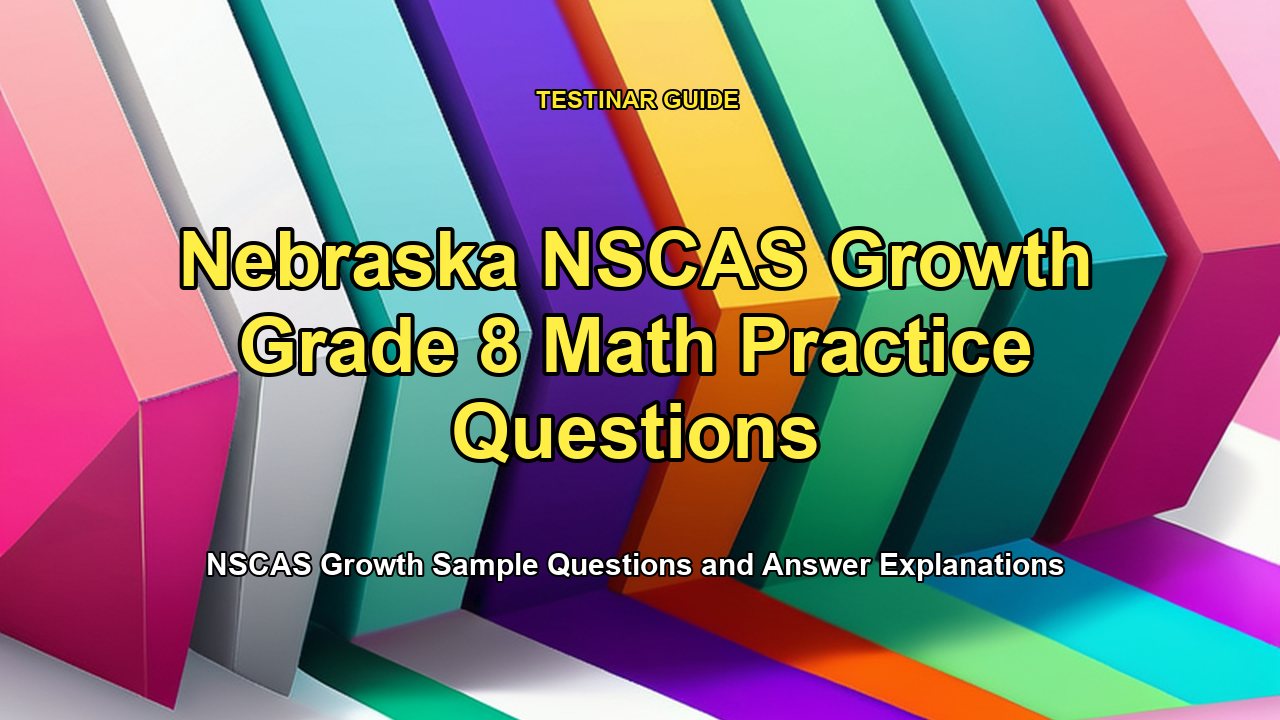 Nebraska NSCAS Growth Grade 8 Math Practice Questions