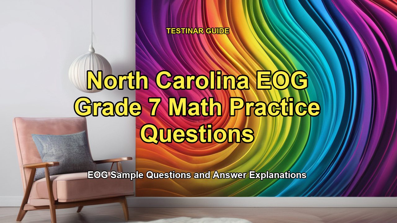 North Carolina EOG Grade 7 Math Practice Questions