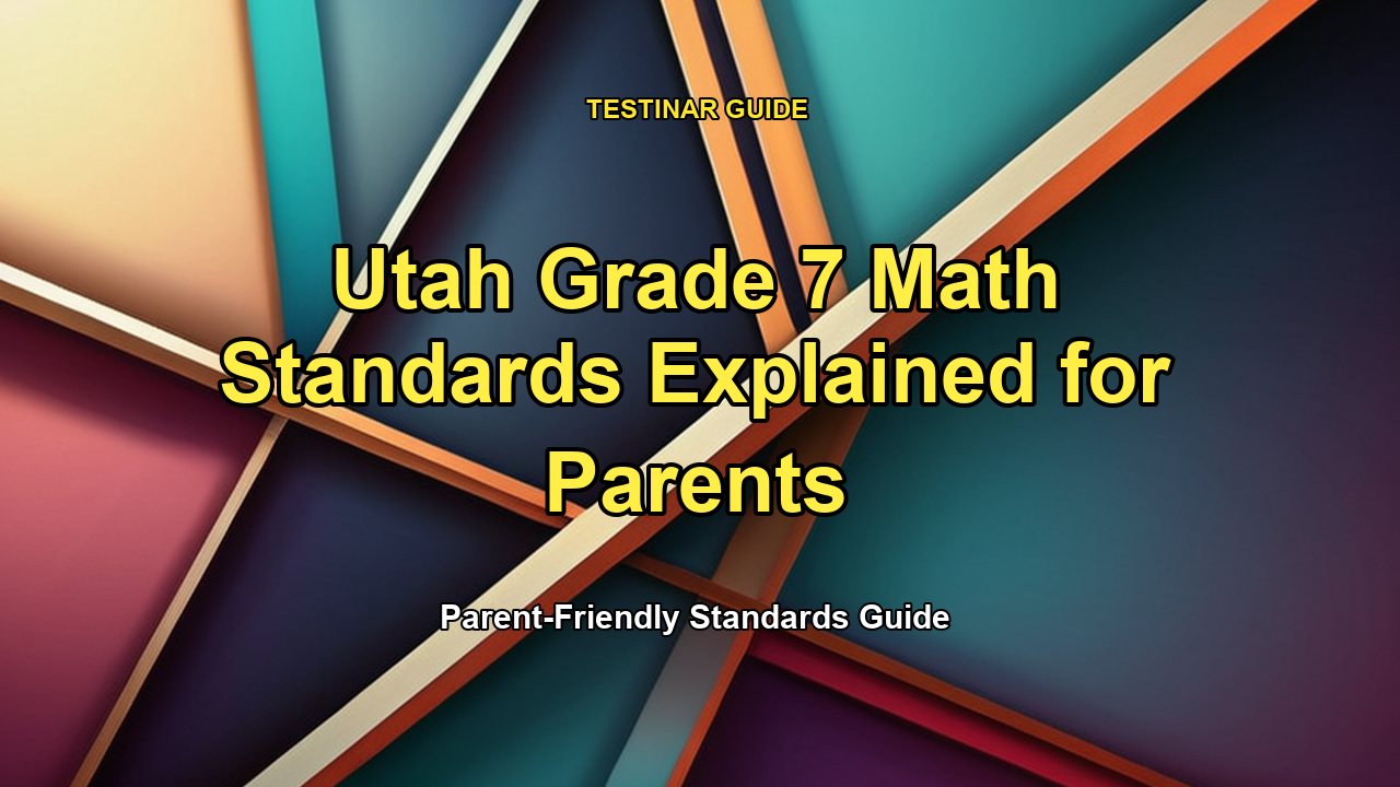 Utah Grade 7 Math Standards Explained for Parents