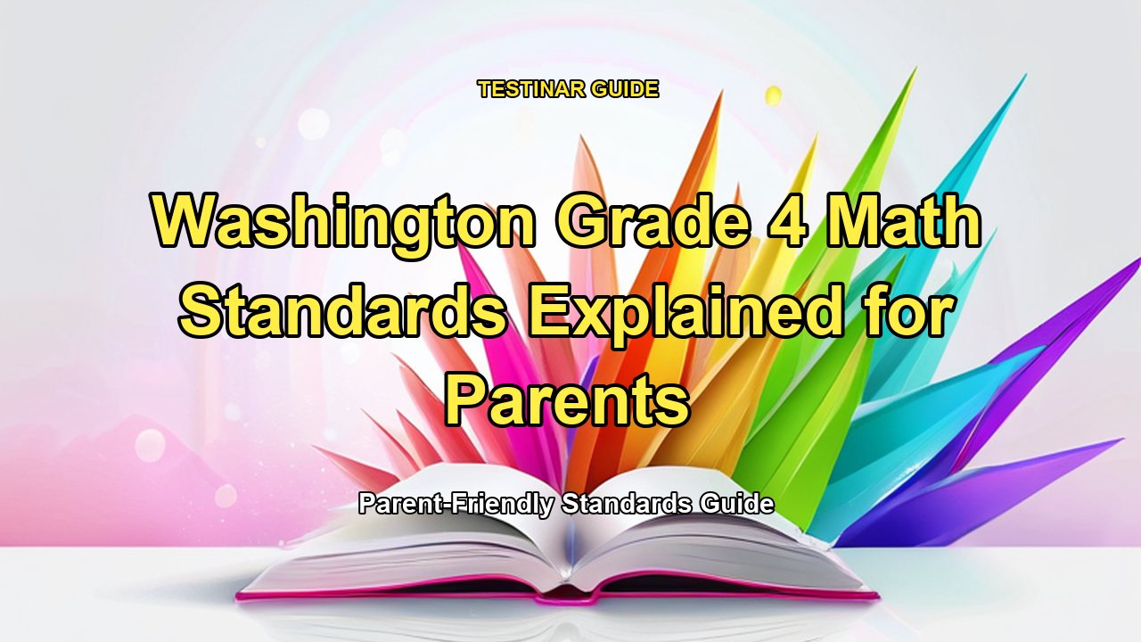 Washington Grade 4 Math Standards Explained for Parents