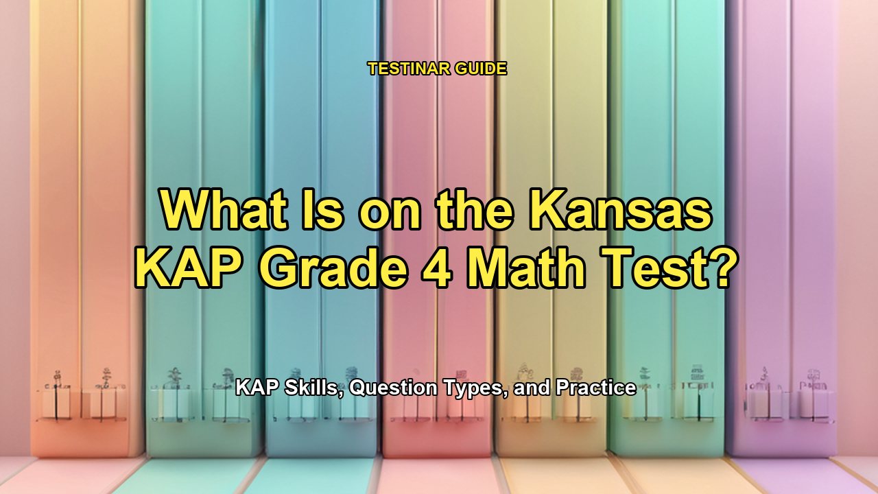 What Is on the Kansas KAP Grade 4 Math Test?
