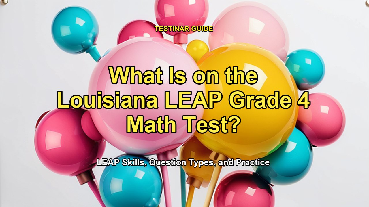 What Is on the Louisiana LEAP Grade 4 Math Test?