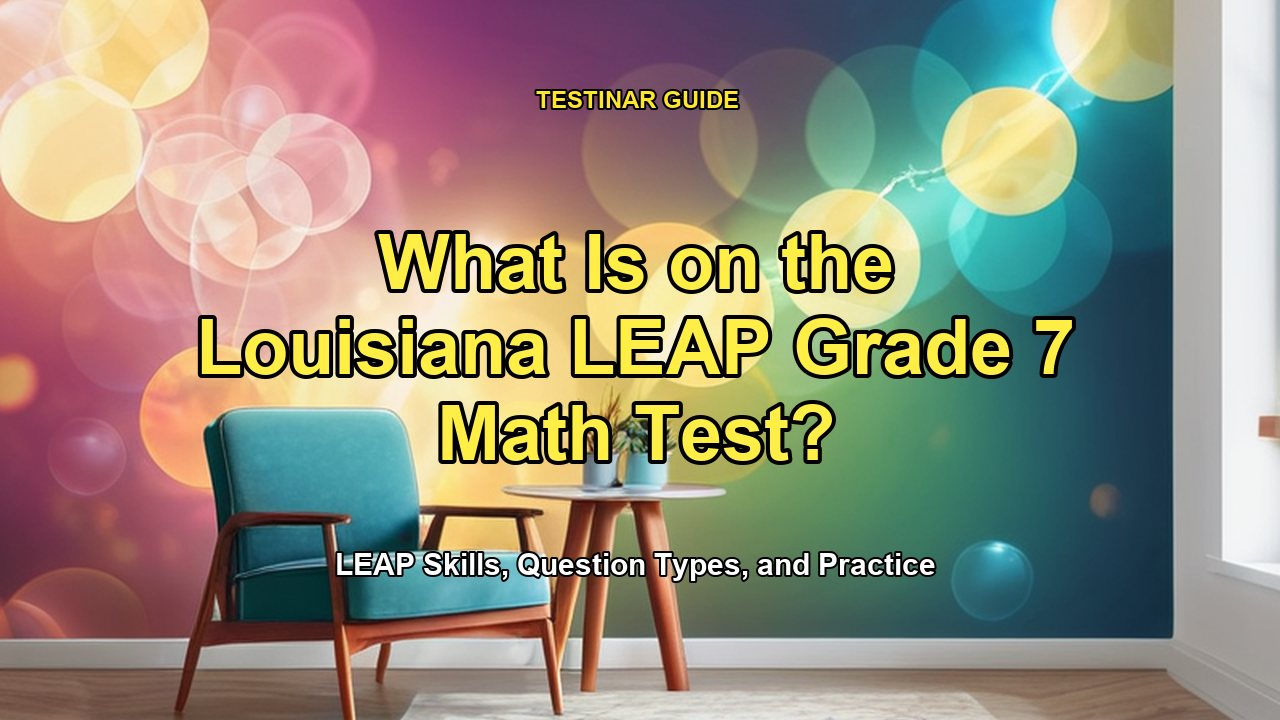 What Is on the Louisiana LEAP Grade 7 Math Test?