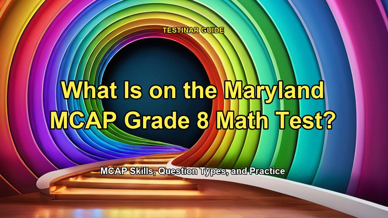 What Is on the Maryland MCAP Grade 8 Math Test?