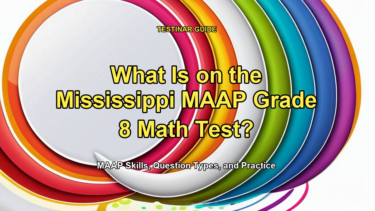 What Is on the Mississippi MAAP Grade 8 Math Test?