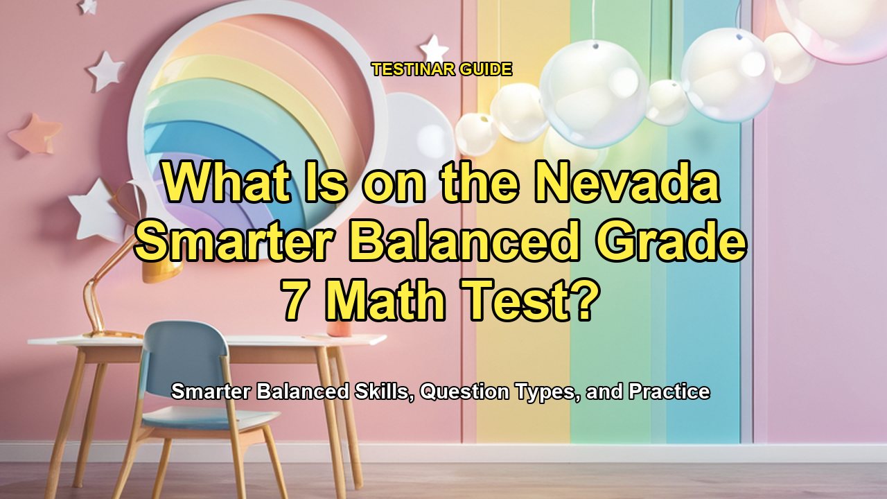 What Is on the Nevada Smarter Balanced Grade 7 Math Test?