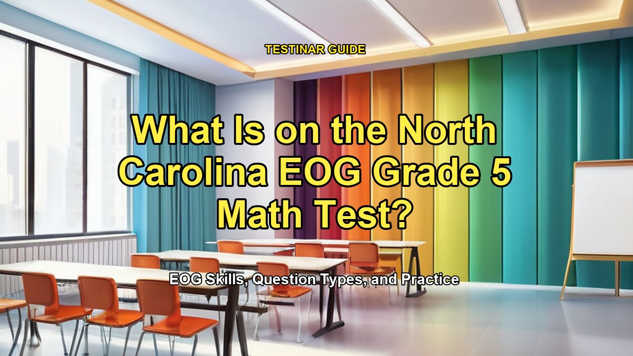 What Is on the North Carolina EOG Grade 5 Math Test?