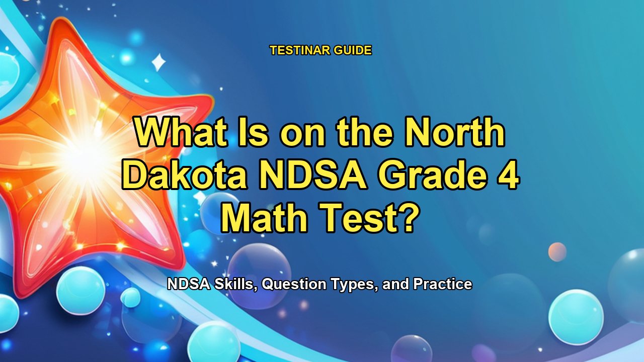 What Is on the North Dakota NDSA Grade 4 Math Test?