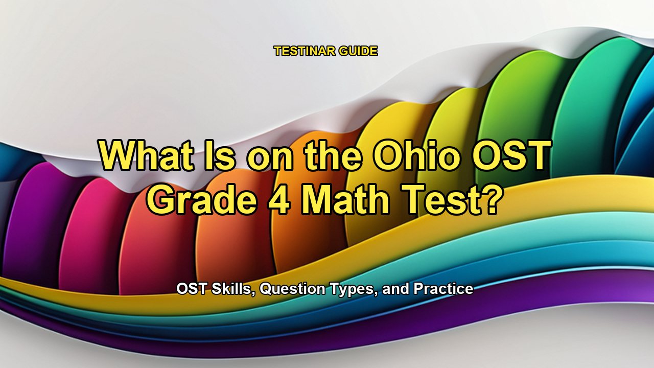 What Is on the Ohio OST Grade 4 Math Test?