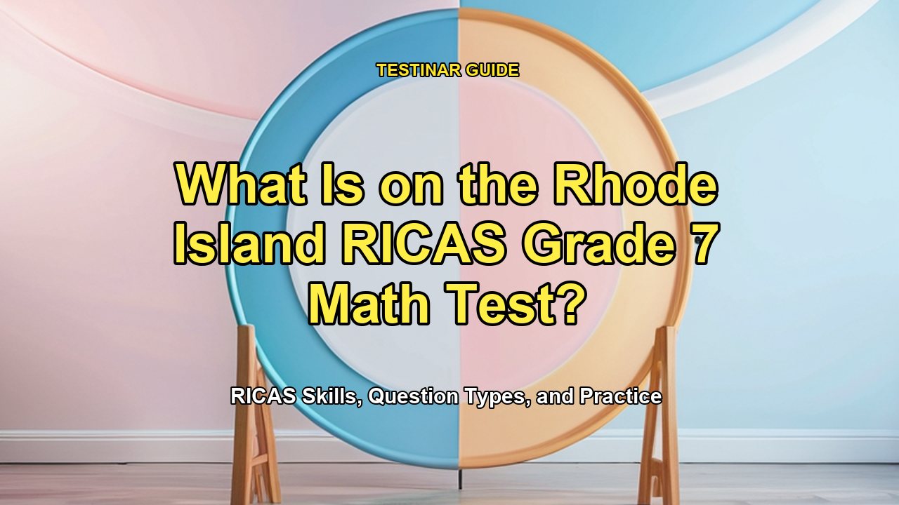 What Is on the Rhode Island RICAS Grade 7 Math Test?