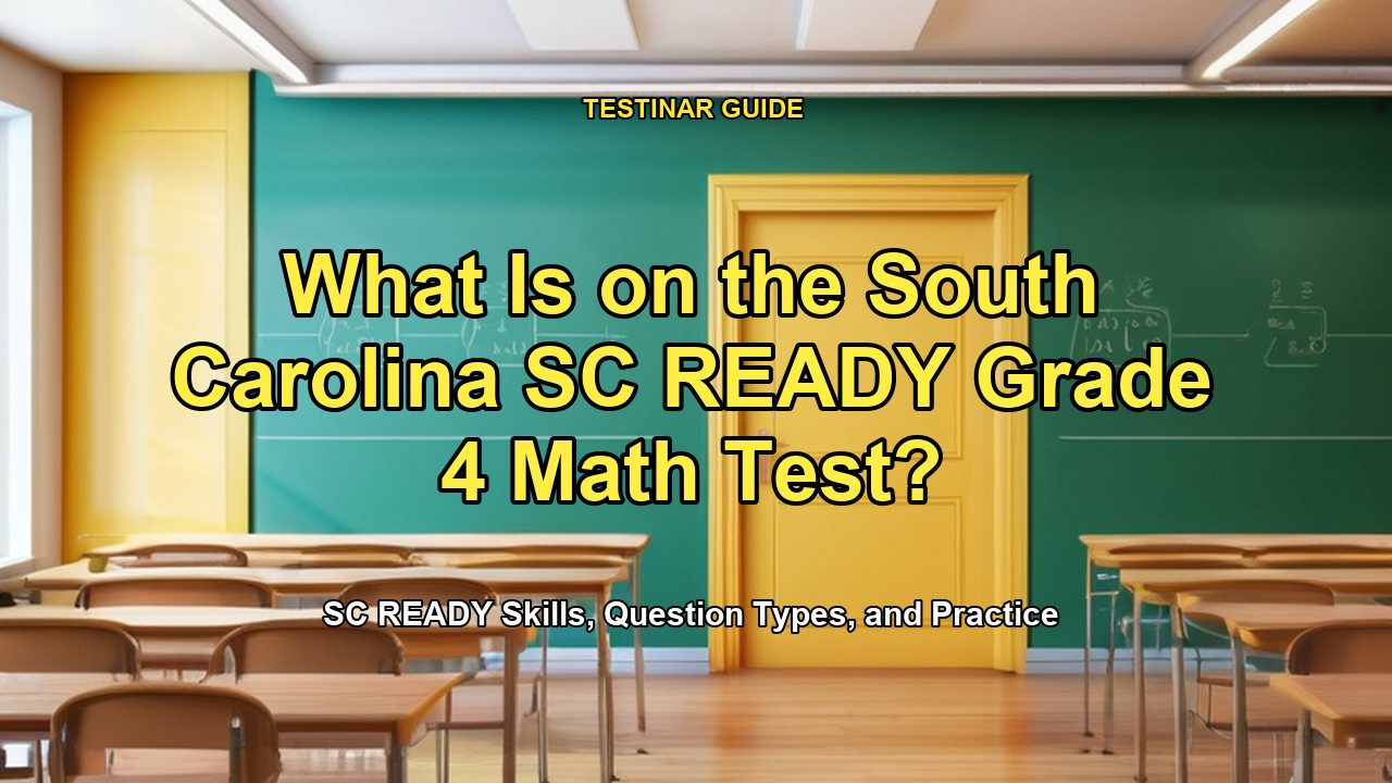 What Is on the South Carolina SC READY Grade 4 Math Test?