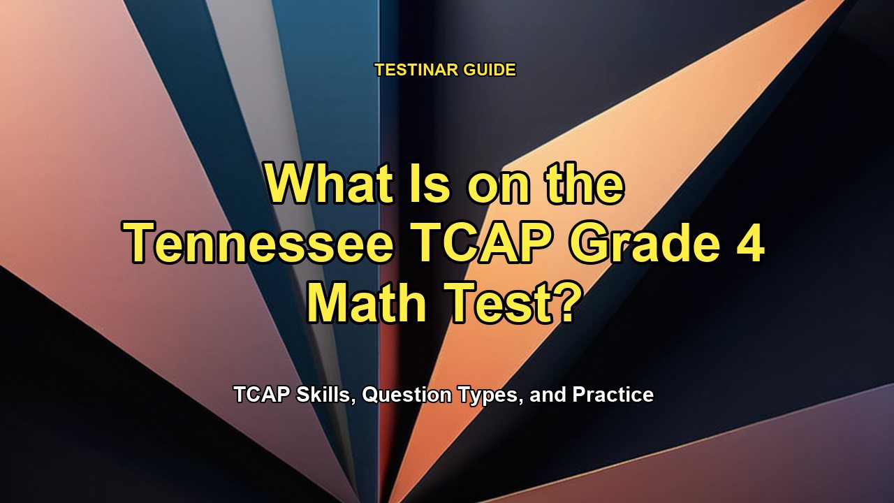 What Is on the Tennessee TCAP Grade 4 Math Test?