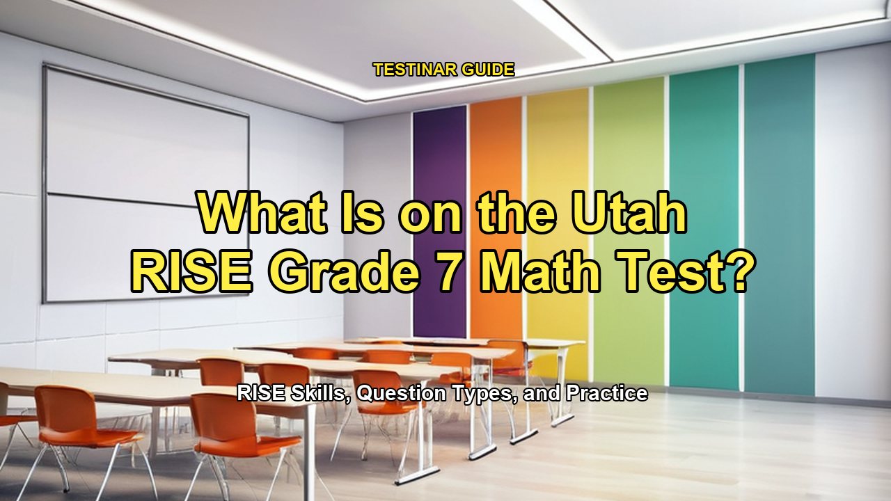 What Is on the Utah RISE Grade 7 Math Test?