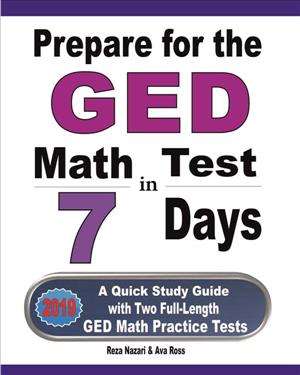 Prepare for the GED Math Test in 7 Days