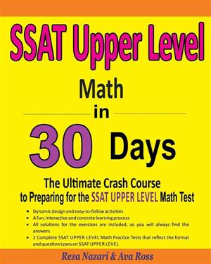 SSAT Upper Level Math in 30 Days