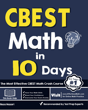 CBEST Math in 10 Days