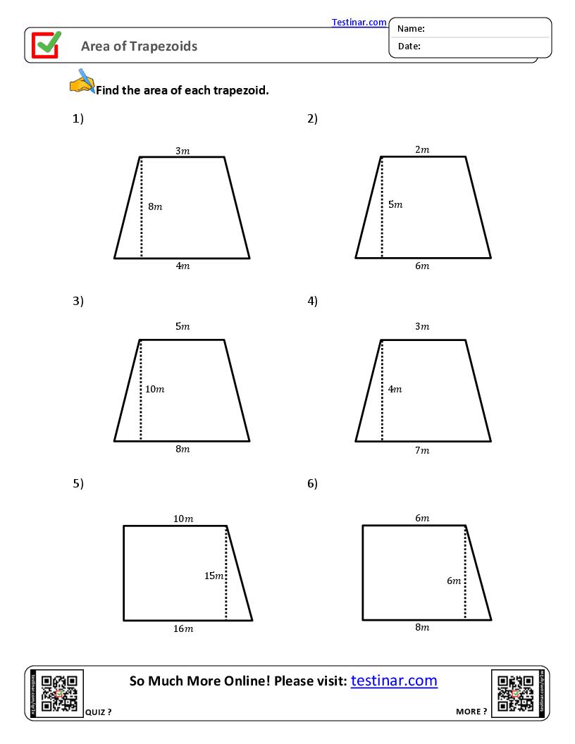 Area of Trapezoids