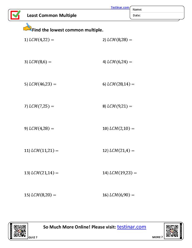Least Common Multiple