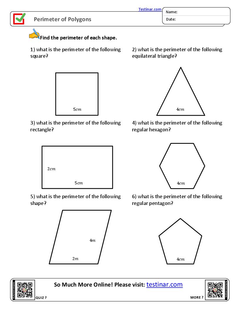 Perimeter of Polygons