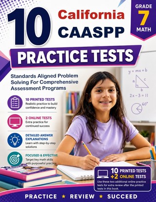 10 California CAASPP Grade 7 Math Practice Tests