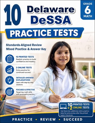 10 Delaware DeSSA Grade 6 Math Practice Tests