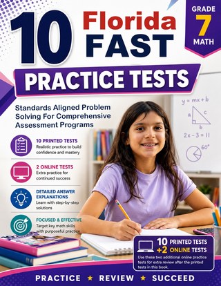 10 Florida FAST Grade 7 Math Practice Tests
