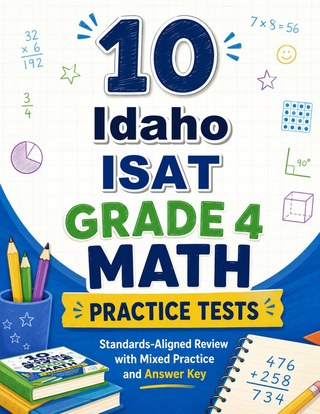 10 Idaho ISAT Grade 4 Math Practice Tests