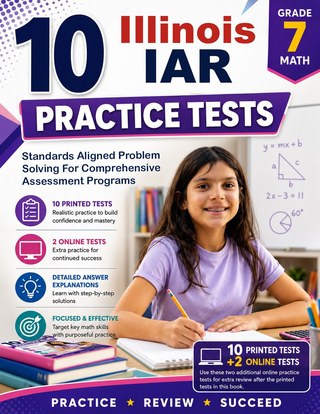 10 Illinois IAR Grade 7 Math Practice Tests