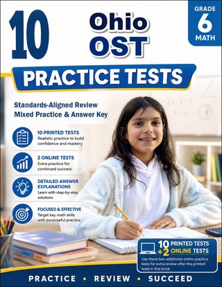 10 Ohio OST Grade 6 Math Practice Tests