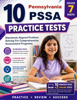 10 Pennsylvania PSSA Grade 7 Math Practice Tests