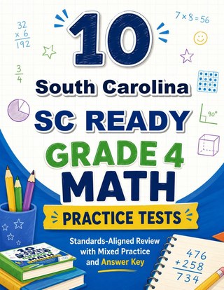 10 South Carolina SC READY Grade 4 Math Practice Tests