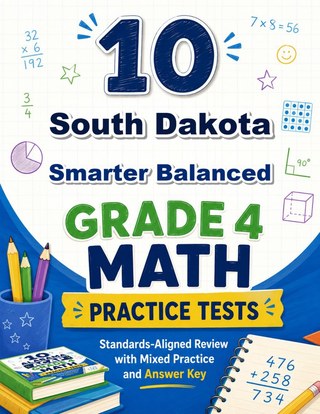 10 South Dakota Smarter Balanced Grade 4 Math Practice Tests