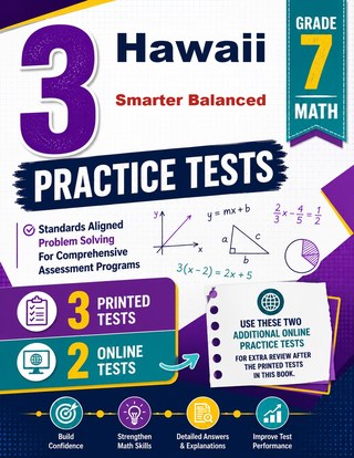 3 Hawaii Smarter Balanced Grade 7 Math Practice Tests