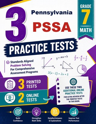 3 Pennsylvania PSSA Grade 7 Math Practice Tests