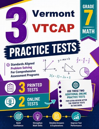 3 Vermont VTCAP Grade 7 Math Practice Tests