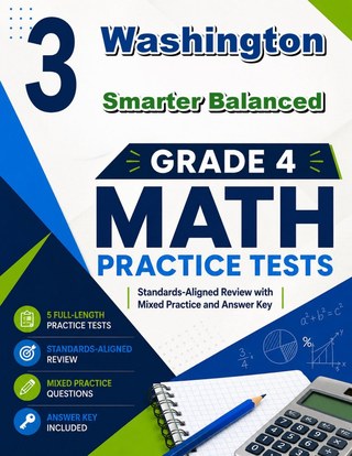 3 Washington Smarter Balanced Grade 4 Math Practice Tests