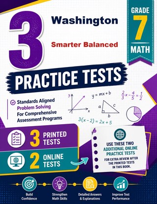 3 Washington Smarter Balanced Grade 7 Math Practice Tests