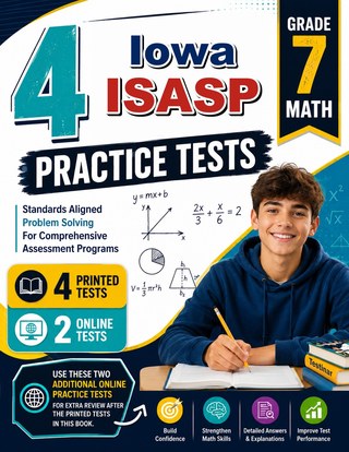 4 Iowa ISASP Grade 7 Math Practice Tests