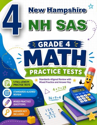 4 New Hampshire NH SAS Grade 4 Math Practice Tests