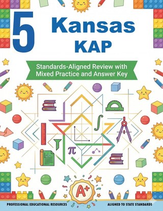 5 Kansas KAP Grade 4 Math Practice Tests
