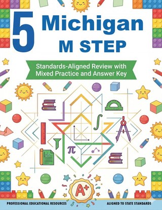 5 Michigan M STEP Grade 4 Math Practice Tests