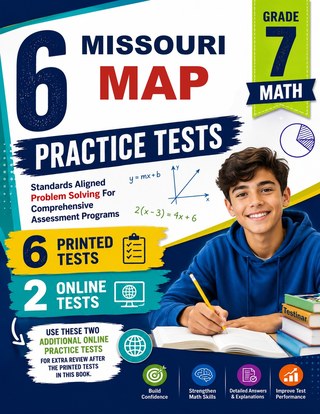6 Missouri MAP Grade 7 Math Practice Tests
