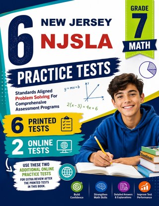 6 New Jersey NJSLA Grade 7 Math Practice Tests