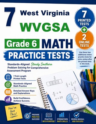 7 West Virginia WVGSA Grade 6 Math Practice Tests